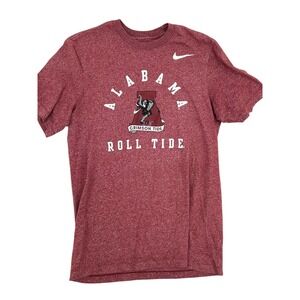 Nike Alabama Crimson Tide Roll Tide Graphic T-Shirt Red Small